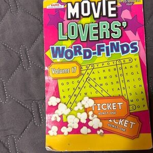 Movie lovers word finds volume 17